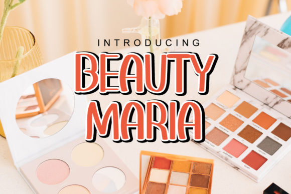 Beauty Maria: A Handwritten Font for Engaging Visuals