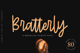 Bratterly: A Font for Elegant and Authentic Editorial Design