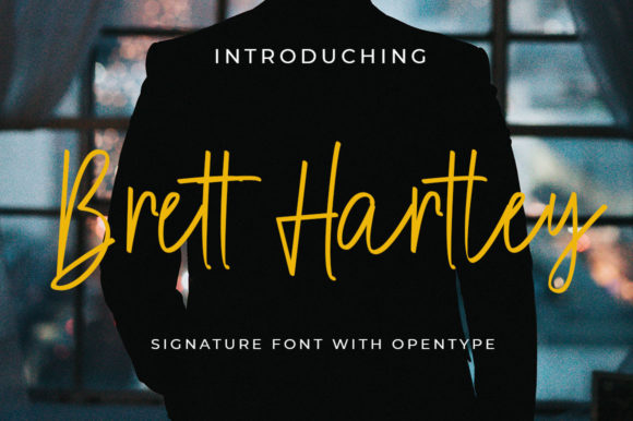 Brett Hartley: A Charming Script Font for Web Design