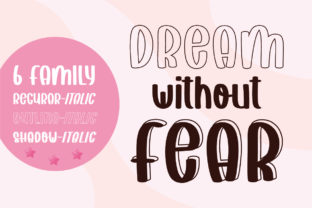 Bring Your Creations to Life with Dream Without Fear Font
