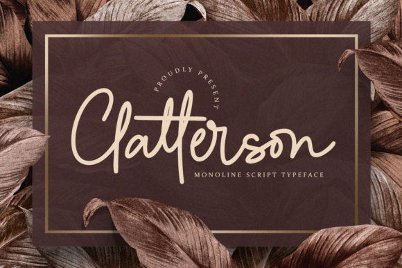 Clatterson: A Font for Clear and Engaging Campaigns