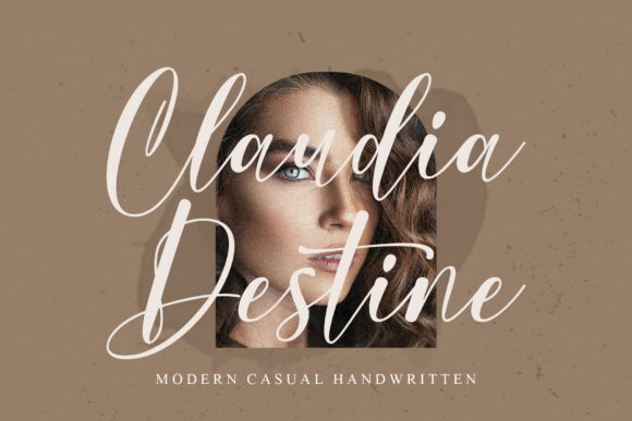 Claudia Destine: A Modern Handwritten Font for Web Design