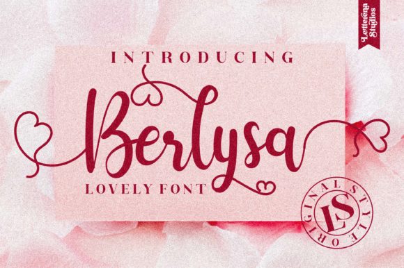 Discover Berlysa: A Handwritten Font for Elegant Editorial Design