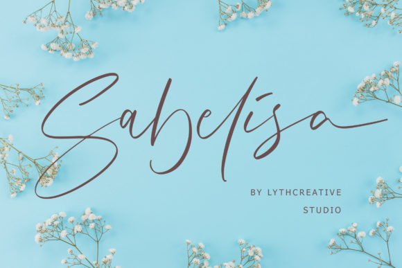 Discover Sabelisa: A Delicate Script Font for Elegant Web Design