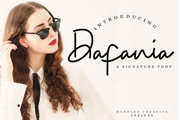 Elevate Your Editorial Design with Dafania Font