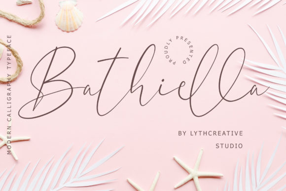 Elevate Your Web Design with Bathiella Font