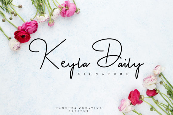 Enhance Your Brand with Keyla Daily Font
