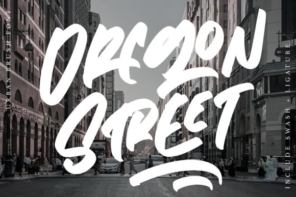 Enhance Your Brand with Oregon Street: A Bold Handwritten Font