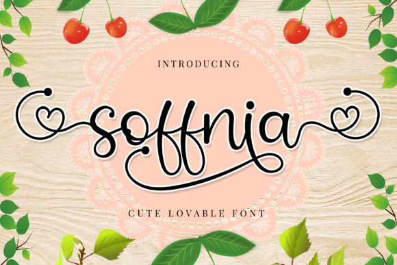Enhance Your Brand with Soffnia: A Charming Script Font