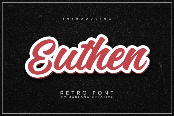 Euthen: A Bold Handwritten Font for Dynamic Campaigns