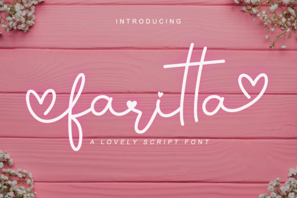 Faritta: A Font for Elegant and Casual Branding