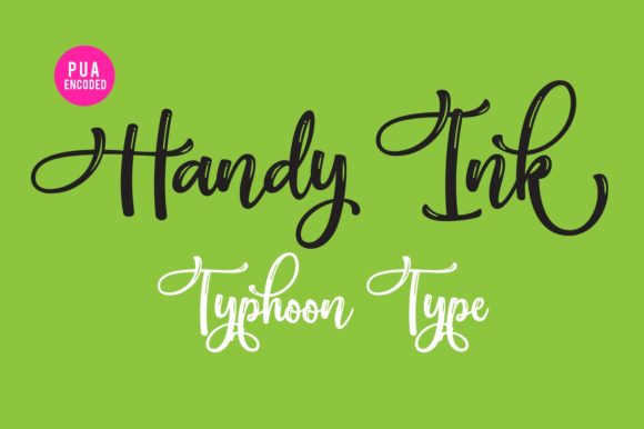 Handy Ink: A Fresh and Funky Font for Business Branding