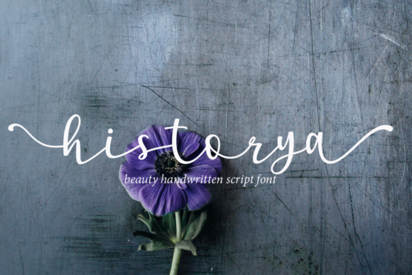 Historya: A Handwritten Font for Elegant Web Design