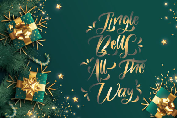 Jingle All the Way: A Festive Script Font