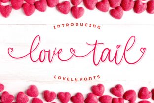 Love Tail: A Romantic Script Font for Web Design