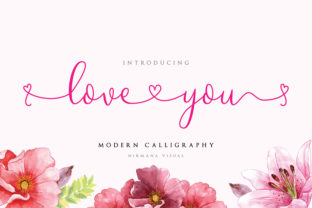 Loveyou: A Romantic Calligraphy Font for Elegant Branding
