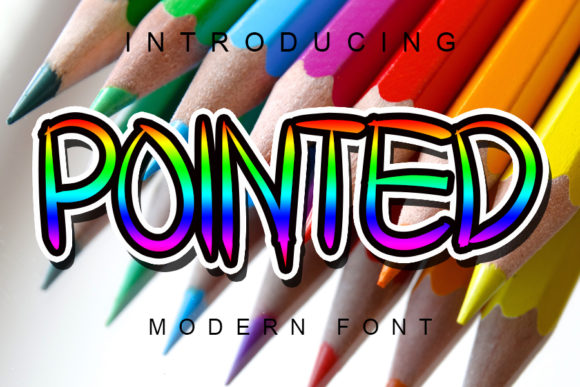 Pointed: A Modern Handwritten Font for Web Design