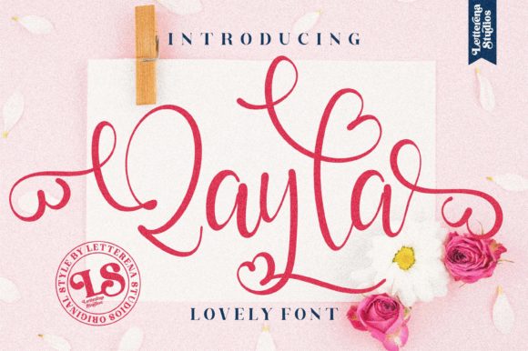 Qayla: A Handwritten Font for Distinctive Web Design