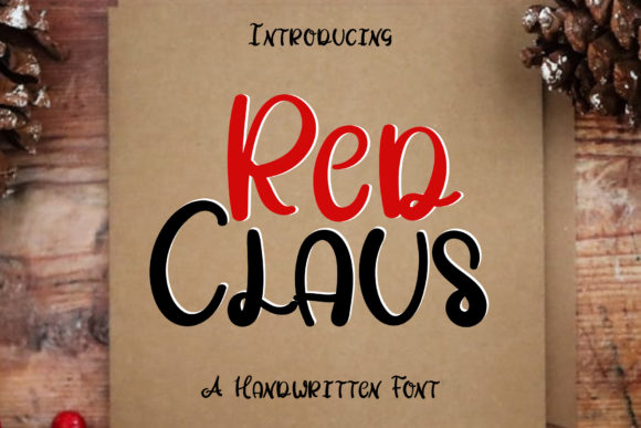 Red Claus: A Font for Memorable Branding