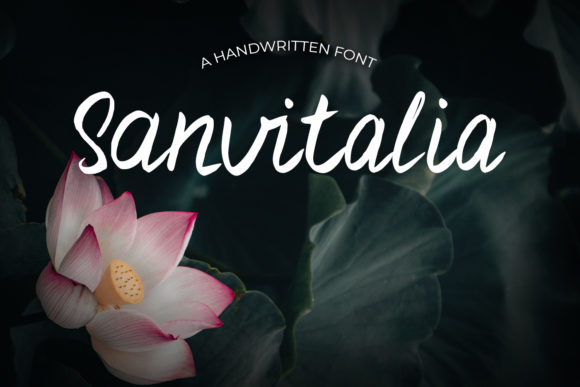 Sanvitalia: A Handwritten Font for Elegant Web Design