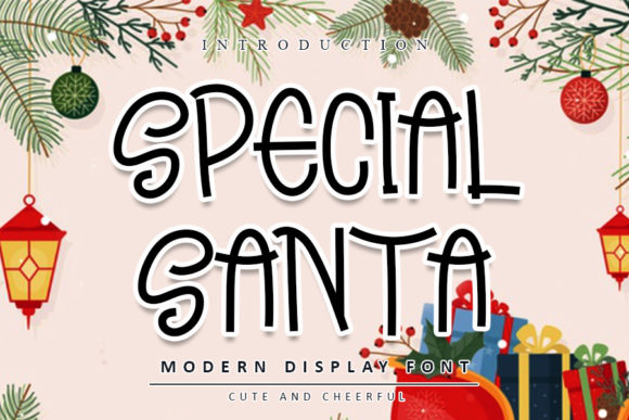 Special Santa: A Fun and Quirky Handwritten Font for Creative Projects