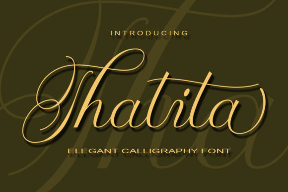 Thalita: The Elegant Calligraphy Font for Your Brand
