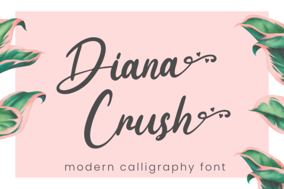 Transform Your Brand with Diana Crush: A Lovely Handwritten Font