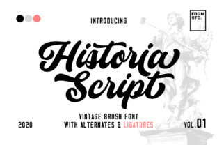 Transform Your Brand with Historia: A Versatile Script Font