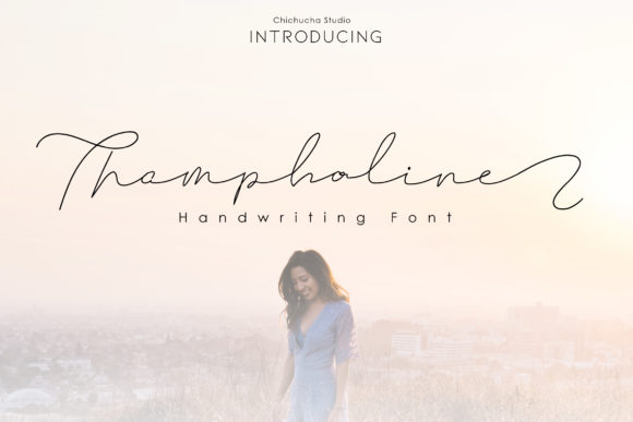 Transform Your Brand with Thampholine: A Timeless Handwritten Font