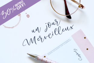 Un Jour Merveilleux: A Handwritten Font for Elegant Publishing