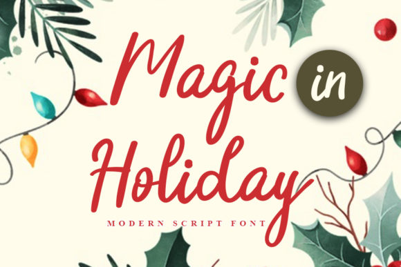 Unleash Creativity with Magic in Holiday Font